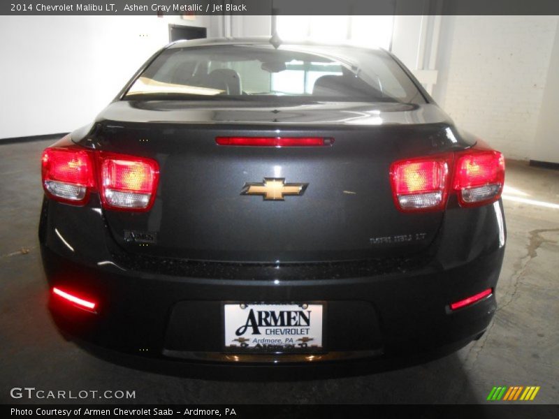 Ashen Gray Metallic / Jet Black 2014 Chevrolet Malibu LT