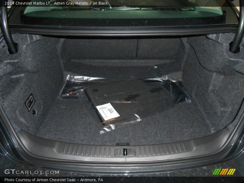 Ashen Gray Metallic / Jet Black 2014 Chevrolet Malibu LT