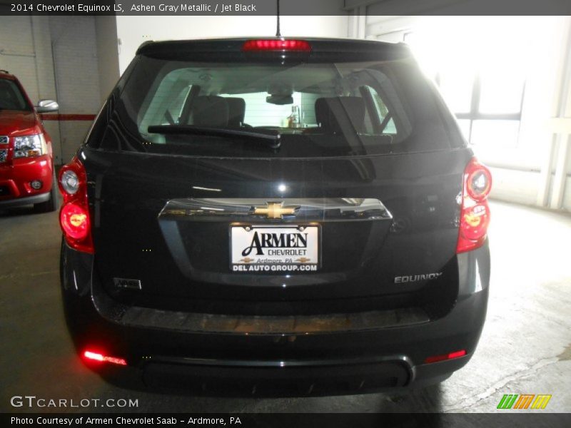 Ashen Gray Metallic / Jet Black 2014 Chevrolet Equinox LS