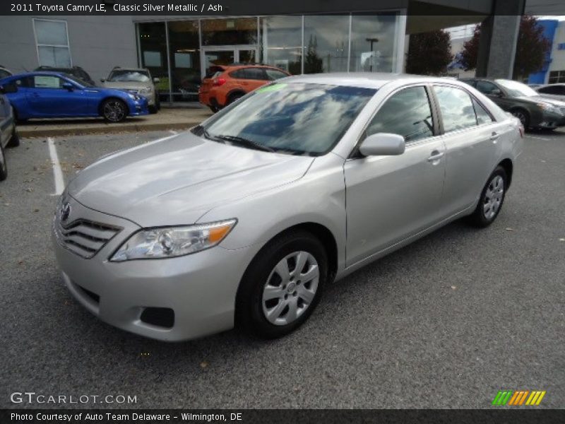 Classic Silver Metallic / Ash 2011 Toyota Camry LE