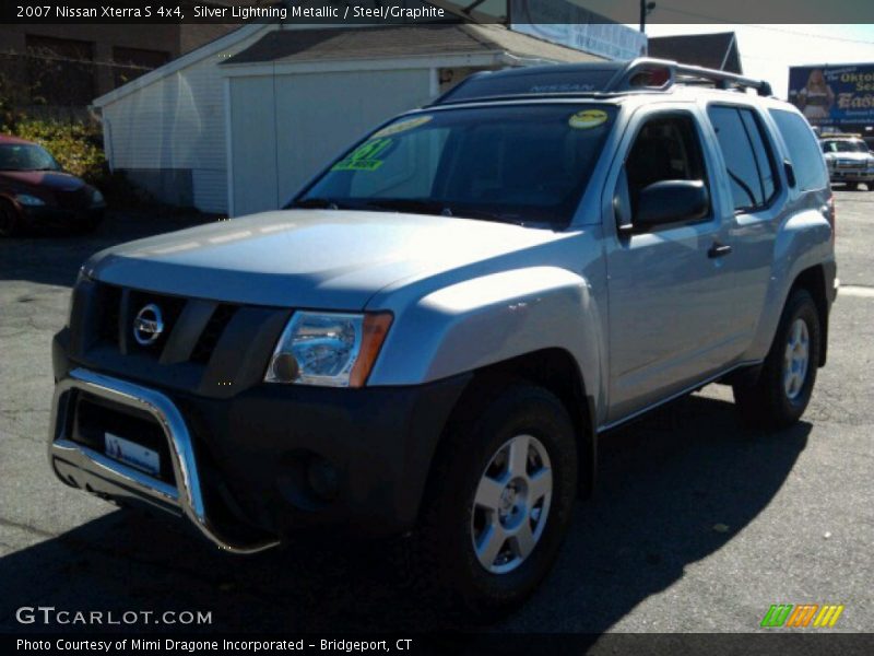Silver Lightning Metallic / Steel/Graphite 2007 Nissan Xterra S 4x4