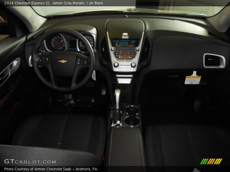 Ashen Gray Metallic / Jet Black 2014 Chevrolet Equinox LS