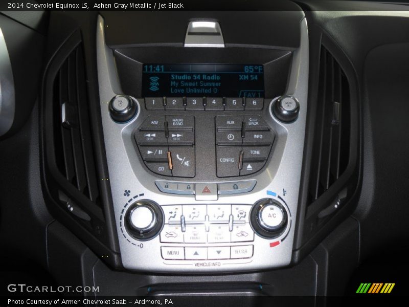 Ashen Gray Metallic / Jet Black 2014 Chevrolet Equinox LS