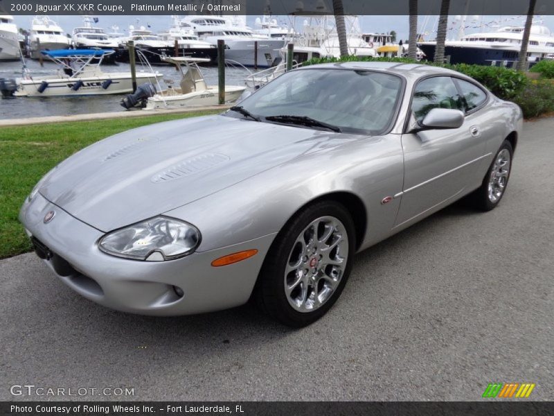 Front 3/4 View of 2000 XK XKR Coupe