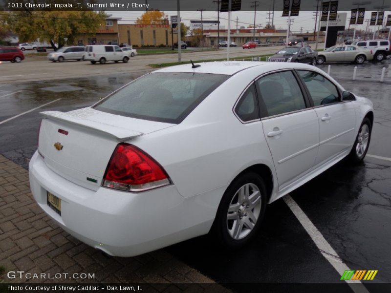 Summit White / Ebony 2013 Chevrolet Impala LT