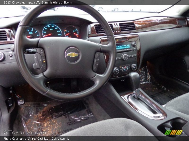 Summit White / Ebony 2013 Chevrolet Impala LT