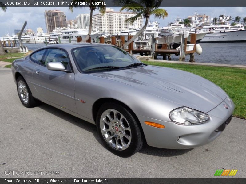 Front 3/4 View of 2000 XK XKR Coupe