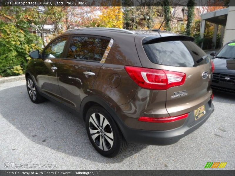Sand Track / Black 2011 Kia Sportage EX AWD