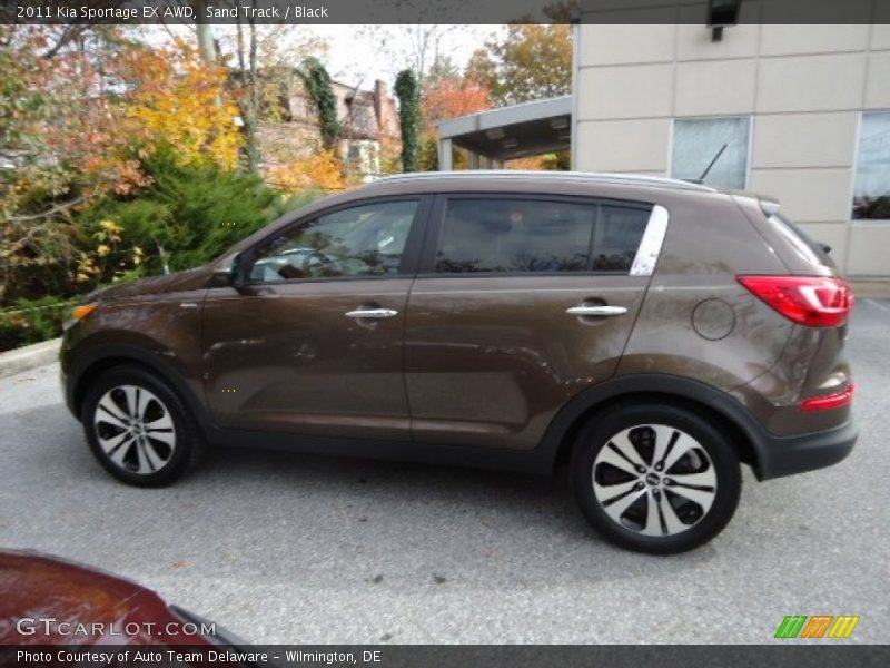 Sand Track / Black 2011 Kia Sportage EX AWD