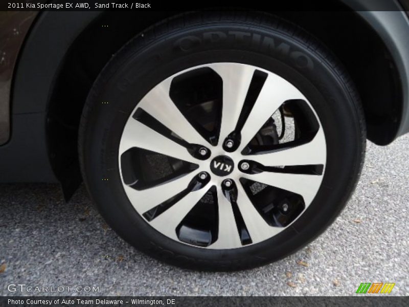 Sand Track / Black 2011 Kia Sportage EX AWD