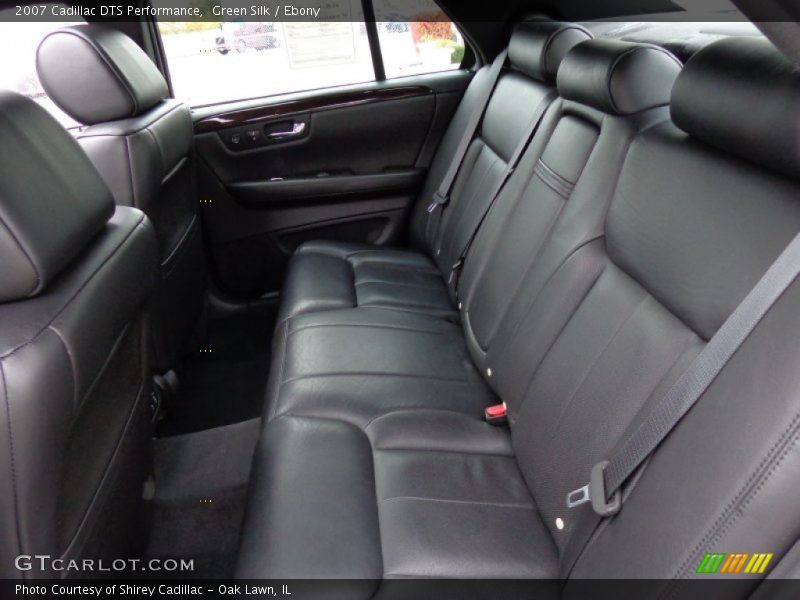Rear Seat of 2007 DTS Performance
