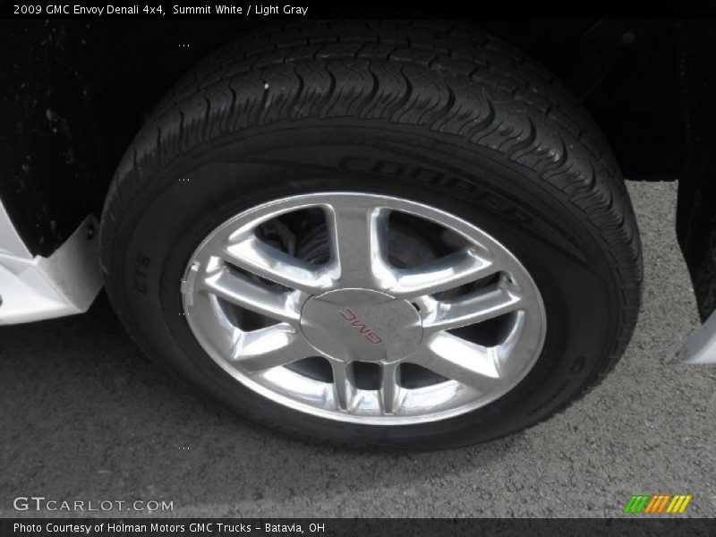 Summit White / Light Gray 2009 GMC Envoy Denali 4x4