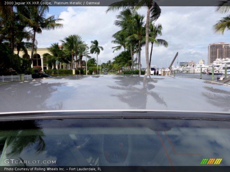 Platinum Metallic / Oatmeal 2000 Jaguar XK XKR Coupe