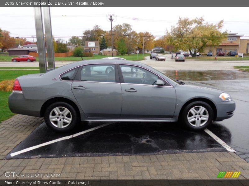 Dark Silver Metallic / Ebony 2009 Chevrolet Impala LS