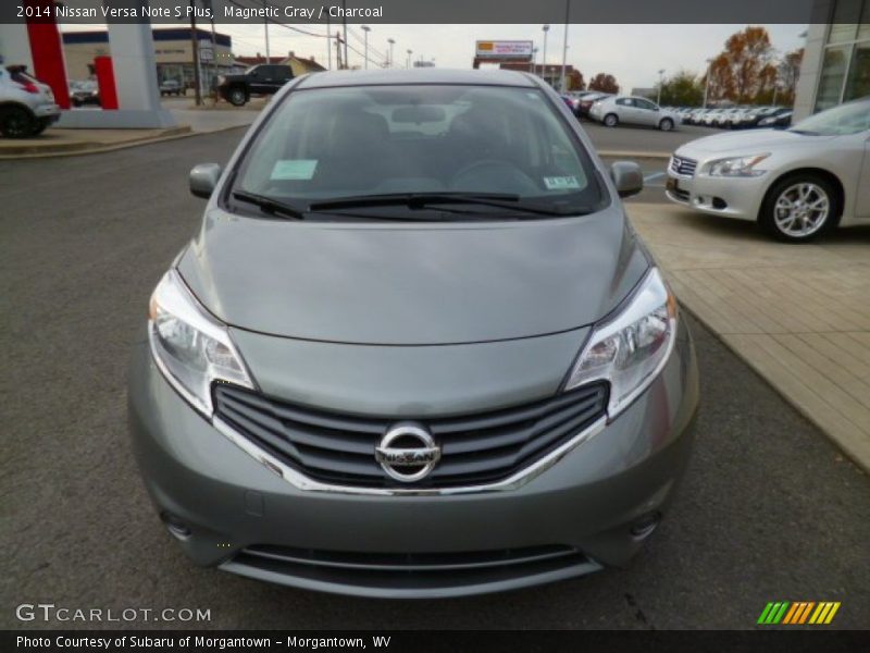 Magnetic Gray / Charcoal 2014 Nissan Versa Note S Plus