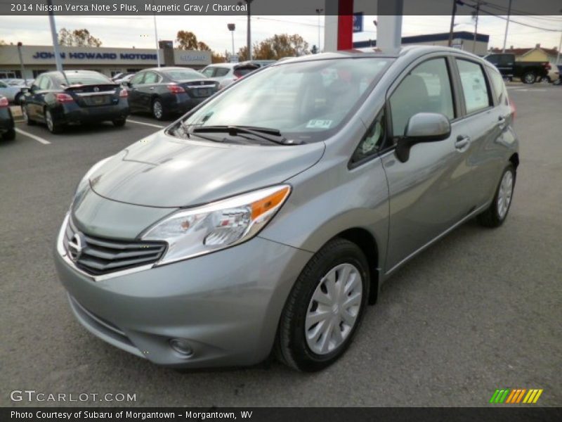Magnetic Gray / Charcoal 2014 Nissan Versa Note S Plus