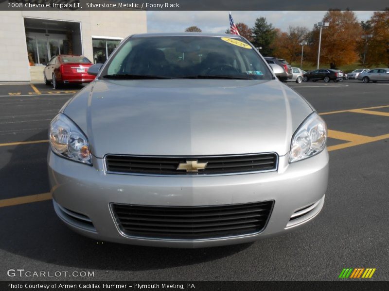 Silverstone Metallic / Ebony Black 2008 Chevrolet Impala LT