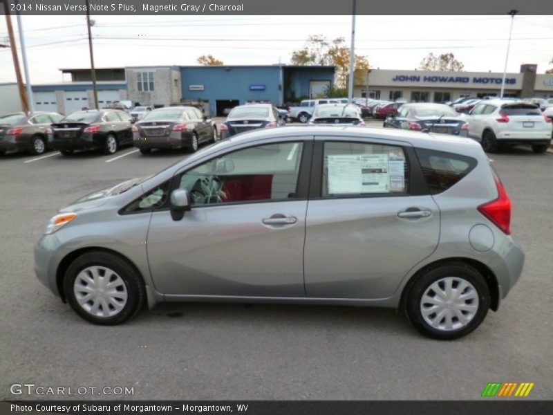 Magnetic Gray / Charcoal 2014 Nissan Versa Note S Plus