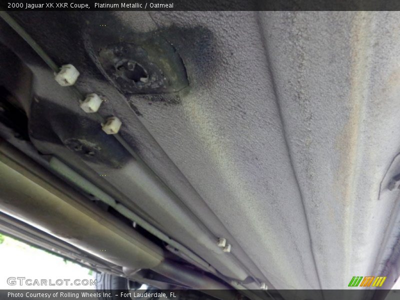 Undercarriage of 2000 XK XKR Coupe