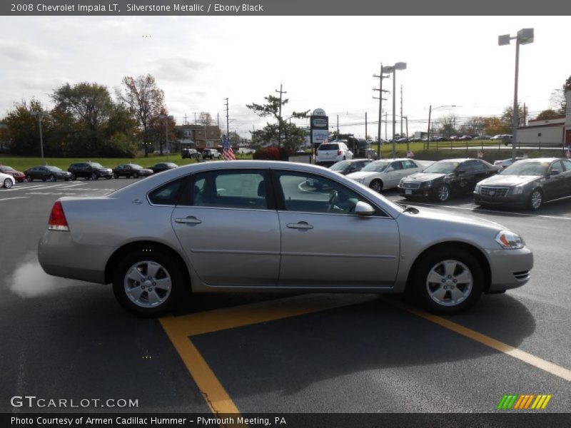 Silverstone Metallic / Ebony Black 2008 Chevrolet Impala LT
