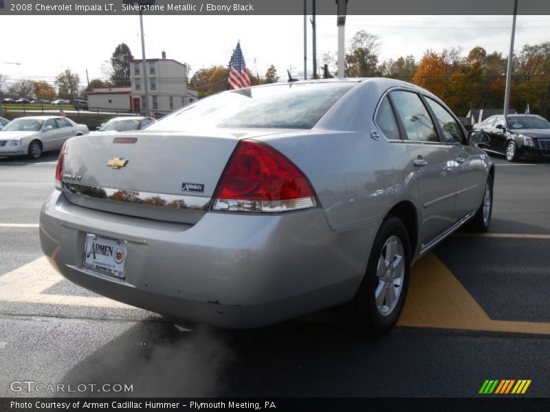 Silverstone Metallic / Ebony Black 2008 Chevrolet Impala LT