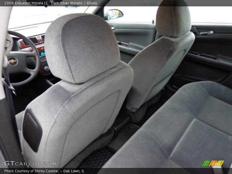 Dark Silver Metallic / Ebony 2009 Chevrolet Impala LS