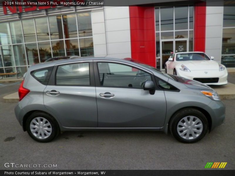 Magnetic Gray / Charcoal 2014 Nissan Versa Note S Plus