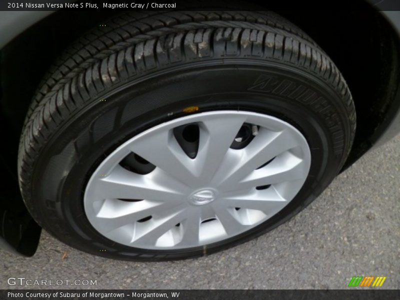 Magnetic Gray / Charcoal 2014 Nissan Versa Note S Plus