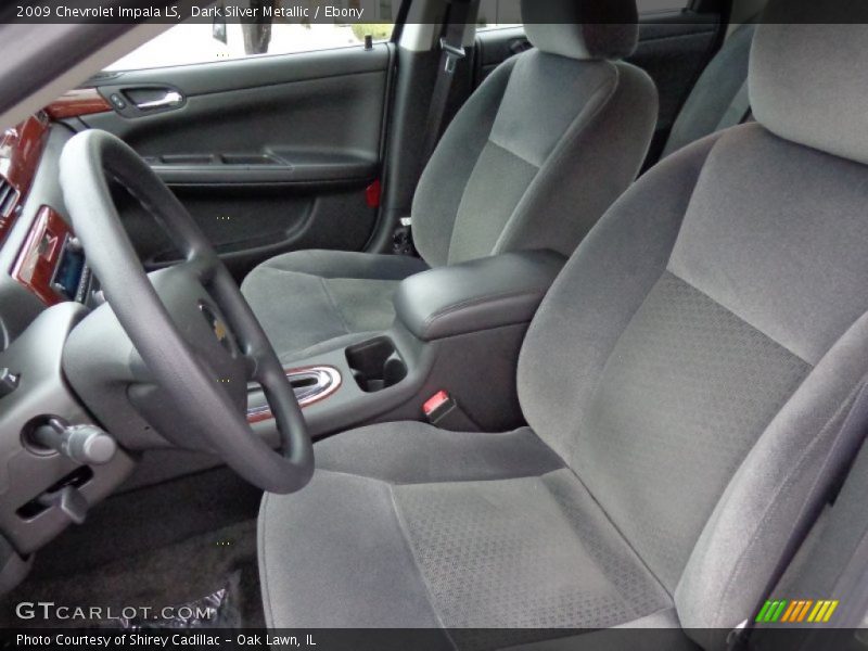 Dark Silver Metallic / Ebony 2009 Chevrolet Impala LS