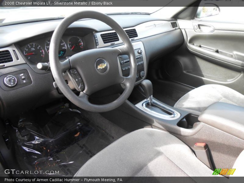 Silverstone Metallic / Ebony Black 2008 Chevrolet Impala LT
