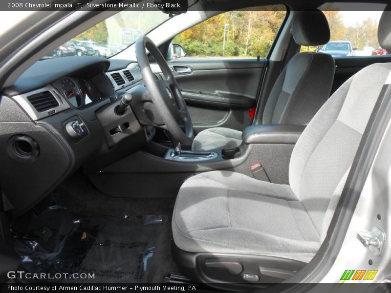 Silverstone Metallic / Ebony Black 2008 Chevrolet Impala LT