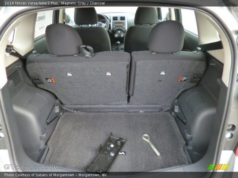 Magnetic Gray / Charcoal 2014 Nissan Versa Note S Plus