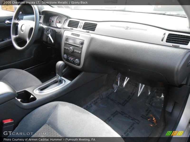 Silverstone Metallic / Ebony Black 2008 Chevrolet Impala LT