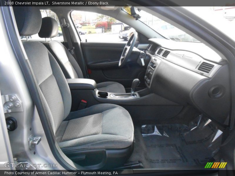 Silverstone Metallic / Ebony Black 2008 Chevrolet Impala LT