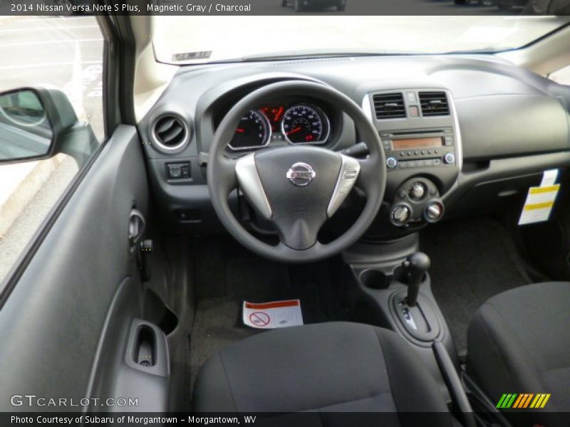 Magnetic Gray / Charcoal 2014 Nissan Versa Note S Plus