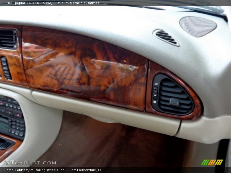 Platinum Metallic / Oatmeal 2000 Jaguar XK XKR Coupe