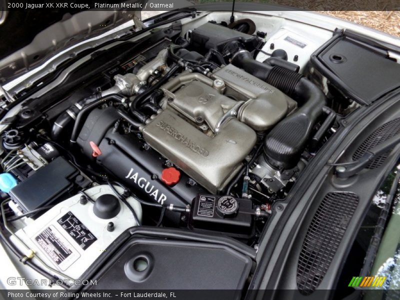  2000 XK XKR Coupe Engine - 4.0 Liter Supercharged DOHC 32V V8