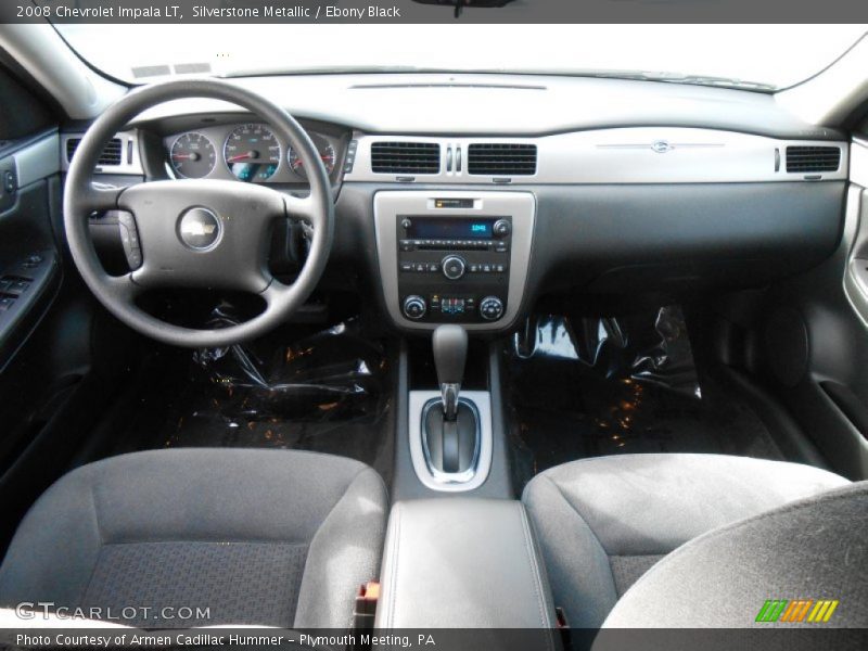 Silverstone Metallic / Ebony Black 2008 Chevrolet Impala LT