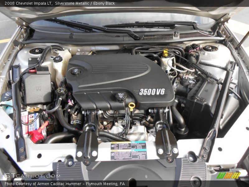 Silverstone Metallic / Ebony Black 2008 Chevrolet Impala LT