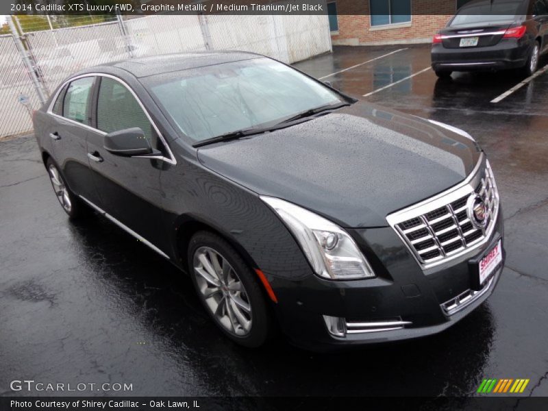 Graphite Metallic / Medium Titanium/Jet Black 2014 Cadillac XTS Luxury FWD