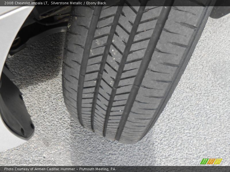 Silverstone Metallic / Ebony Black 2008 Chevrolet Impala LT