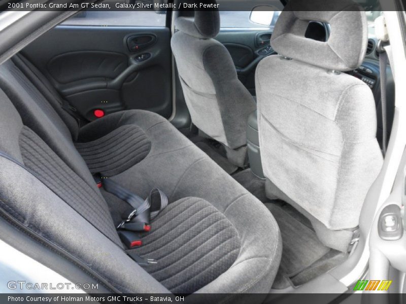 Rear Seat of 2001 Grand Am GT Sedan