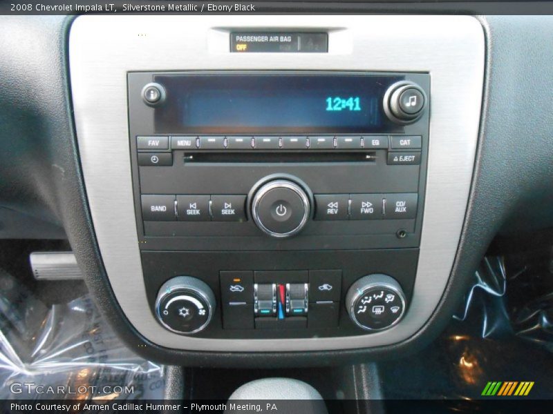 Silverstone Metallic / Ebony Black 2008 Chevrolet Impala LT