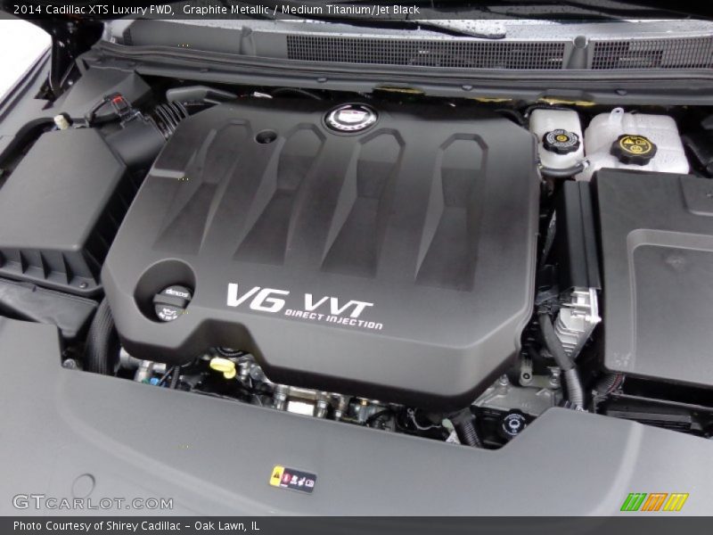 Graphite Metallic / Medium Titanium/Jet Black 2014 Cadillac XTS Luxury FWD