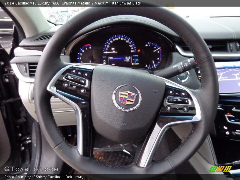 Graphite Metallic / Medium Titanium/Jet Black 2014 Cadillac XTS Luxury FWD