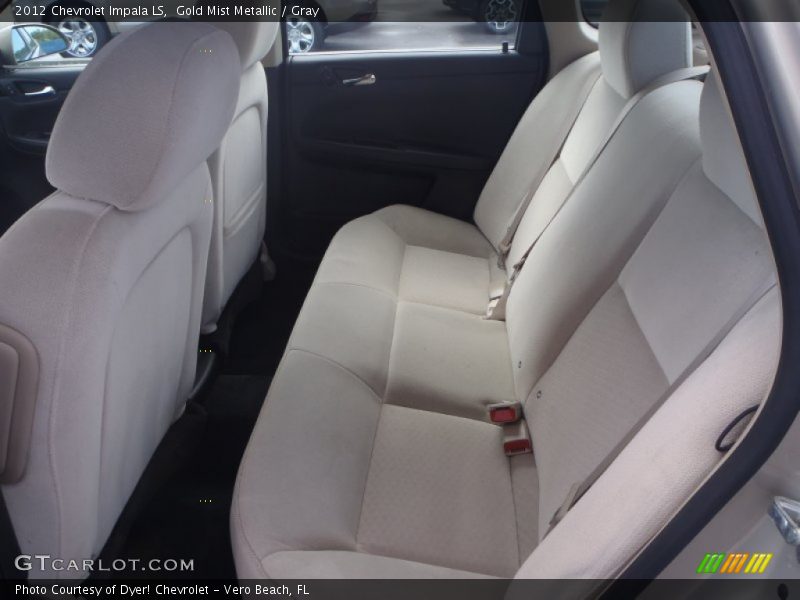 Gold Mist Metallic / Gray 2012 Chevrolet Impala LS
