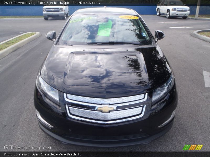 Black / Jet Black/Spice Red/Dark Accents 2013 Chevrolet Volt