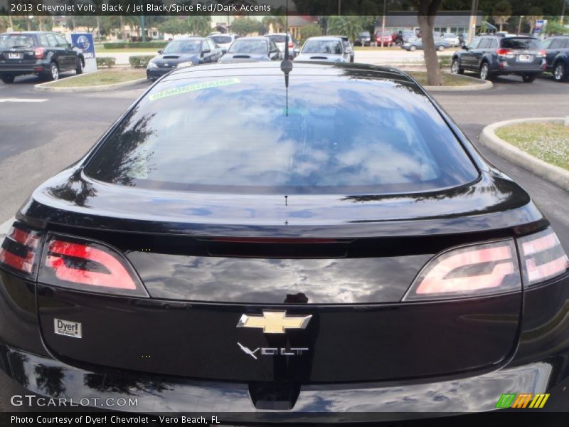 Black / Jet Black/Spice Red/Dark Accents 2013 Chevrolet Volt