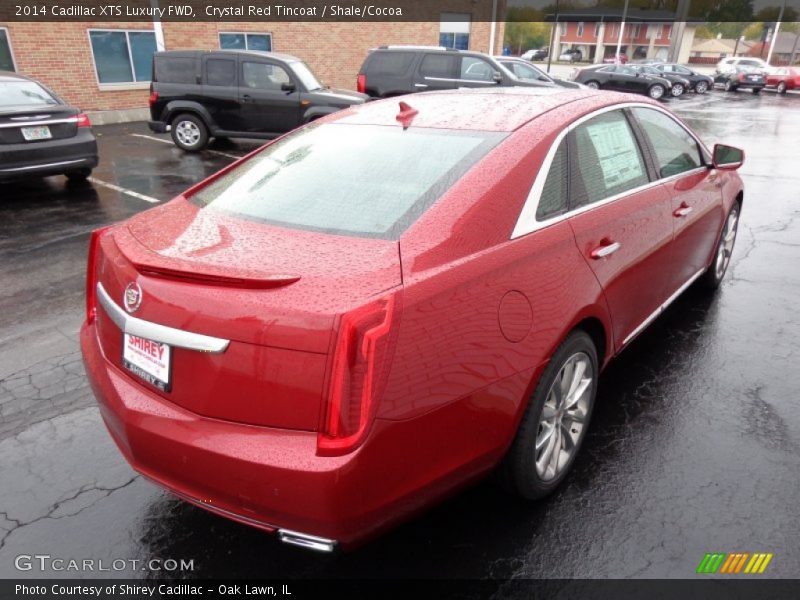 Crystal Red Tincoat / Shale/Cocoa 2014 Cadillac XTS Luxury FWD