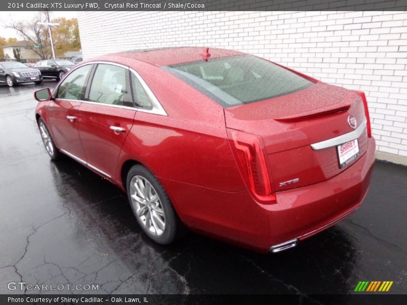 Crystal Red Tincoat / Shale/Cocoa 2014 Cadillac XTS Luxury FWD
